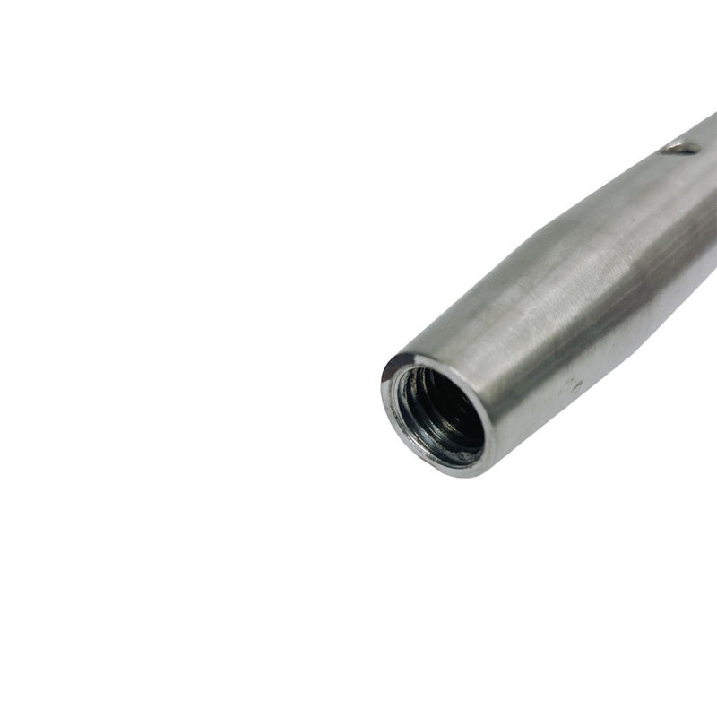 4 Pc Marine Boat Stainless Steel 1/4" x 3-5/8" Pipe Turnbuckle Body 450 Lbs WLL