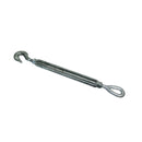 1/2" x 9" Hook Eye Galvanized Turnbuckle Drop Forged 1500Lb WLL Hook Eye Pulley