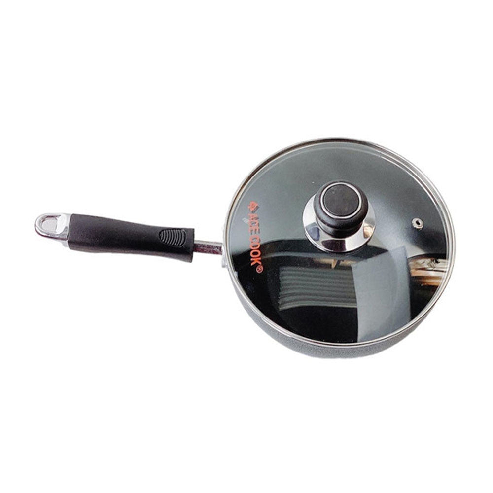9-1/2" (24CM) Non-Stick Coating Wok Frying Pan With Lid Cooking Pot Cookware