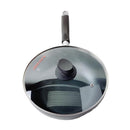 10" (26CM) Non-Stick Coating Wok Frying Pan With Lid Cooking Pot Cookware