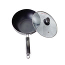 10" (26CM) Non-Stick Coating Wok Frying Pan With Lid Cooking Pot Cookware
