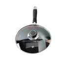 11" (28CM) Non-Stick Coating Wok Frying Pan With Lid Cooking Pot Cookware