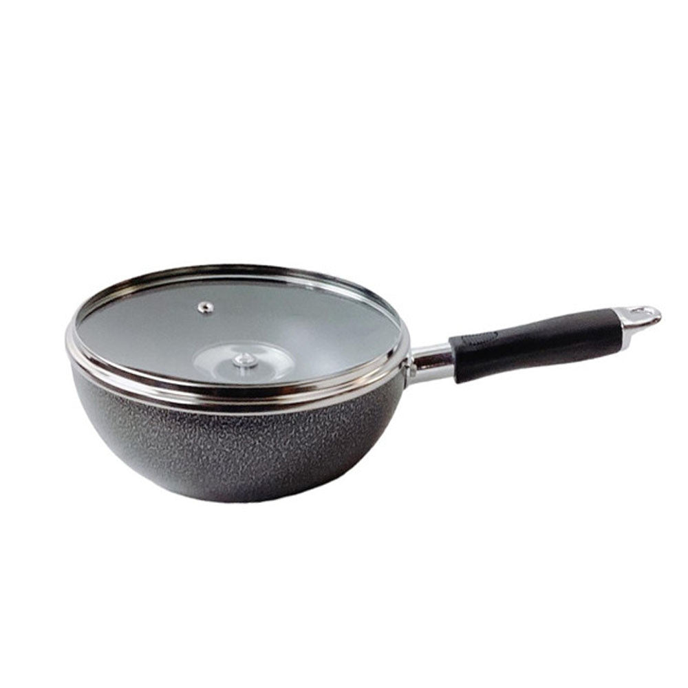 11" (28CM) Non-Stick Coating Wok Frying Pan With Lid Cooking Pot Cookware