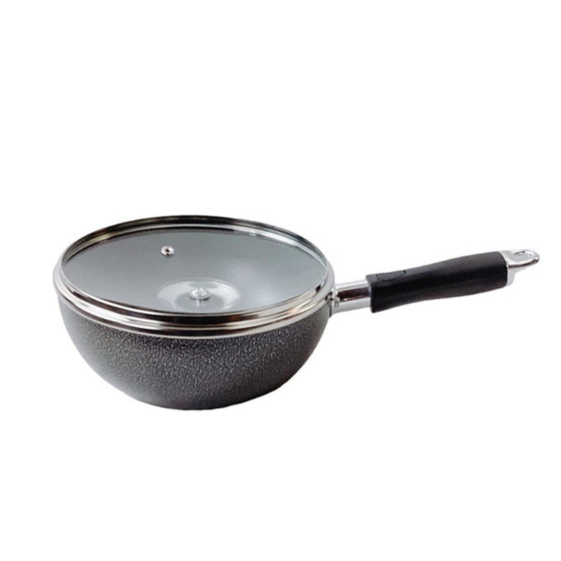 11" (28CM) Non-Stick Coating Wok Frying Pan With Lid Cooking Pot Cookware