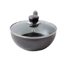 11" (28CM) Non-Stick Coating Wok Frying Pan With Lid Cooking Pot Cookware