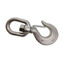 4 Pc Marine Boat Stainless Steel 7/8" Drop Forged Swivel Eye Hook 2,500 LBS WLL