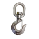 4 Pc Marine Boat Stainless Steel 7/8" Drop Forged Swivel Eye Hook 2,500 LBS WLL
