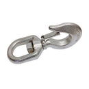 4 Pc Marine Boat Stainless Steel 7/8" Drop Forged Swivel Eye Hook 2,500 LBS WLL