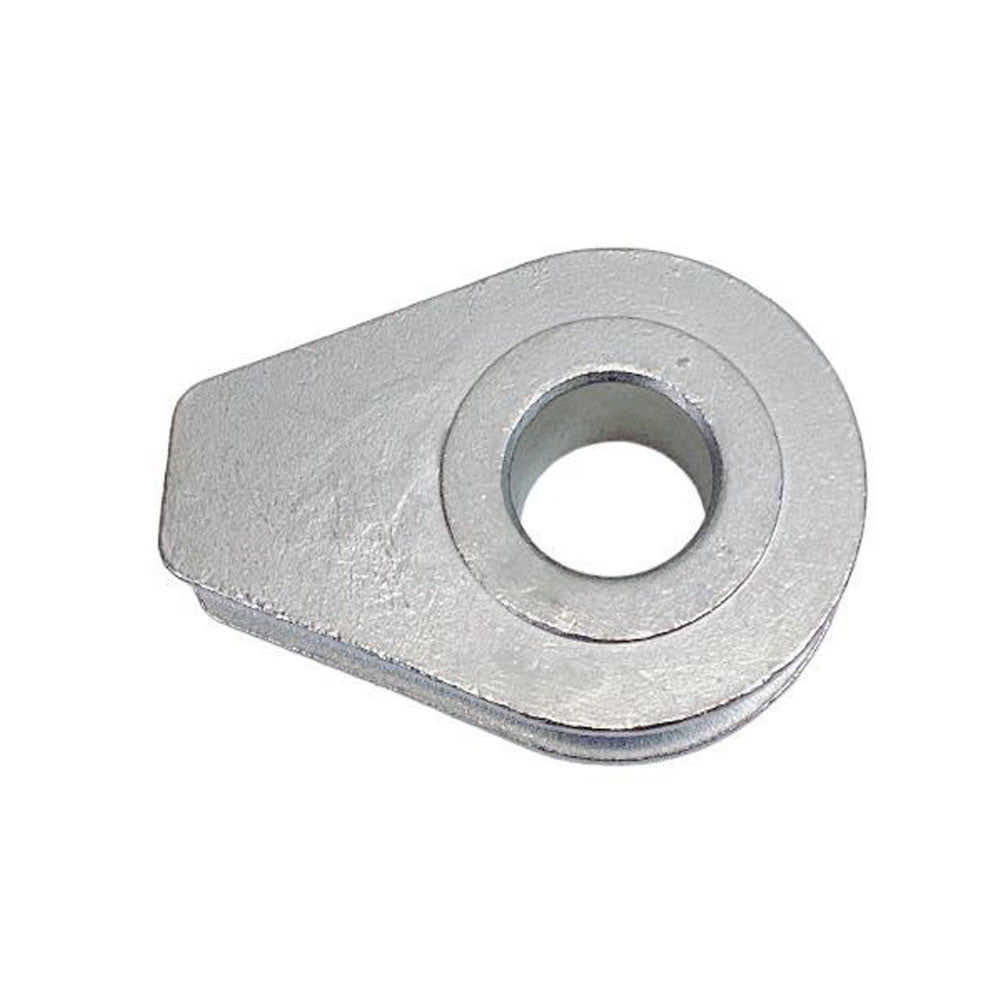 Marine T316 Stainless Steel Solid Thimble, Precision Cast Wire Rope Thimble for Cable, Rigging, Boat, Dock, and Outdoor Use