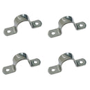 4Pc 316 Stainless Steel 11/16" Eye Strap 2 Holes Marine Hardware Lifting Rigging