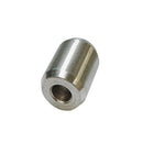 4 Pc Set Marine T316 Stainless Steel Button Stop, Wire Rope Cable Button Stop Fitting for Rigging, Railing, Dock, and Deck Use