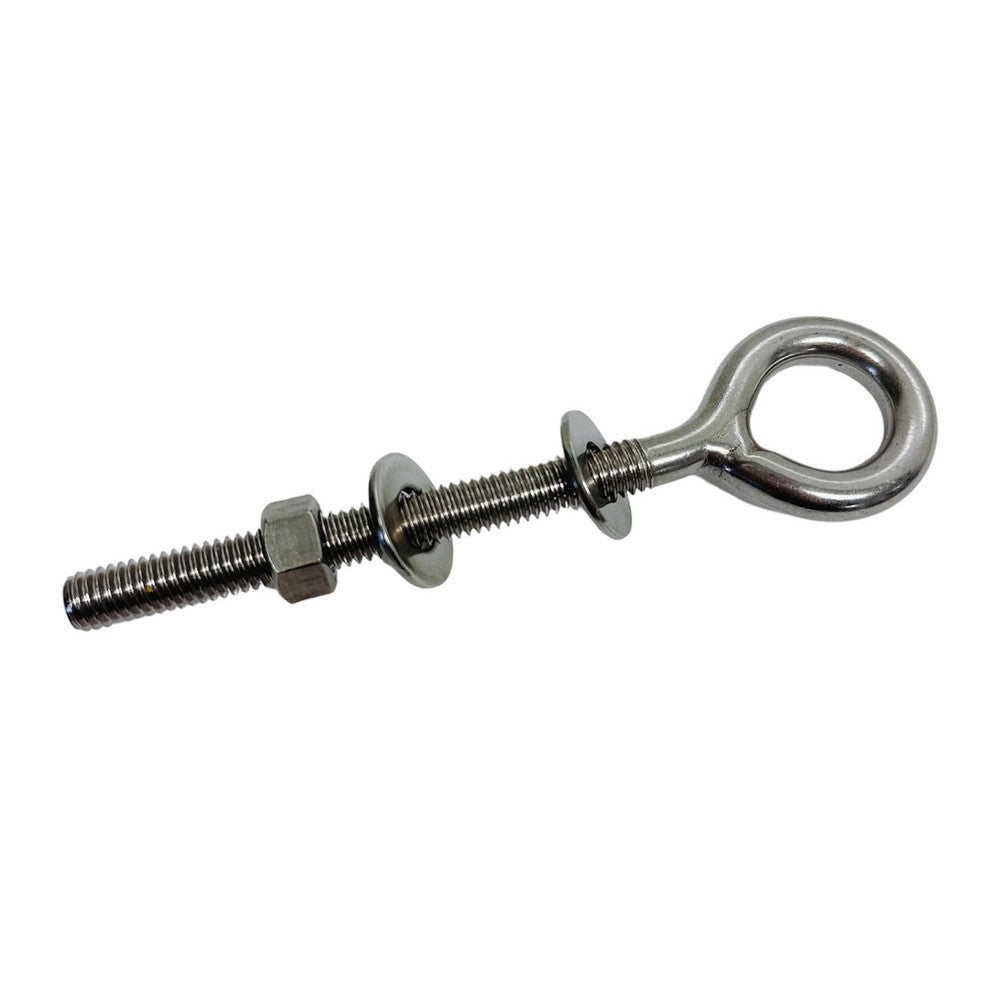 thumbnail image 2 of Prolinemax T316 Stainless Steel Eye Strap - 11/16" Marine Hardware With 4 Holes For Rigging & Lifting 2 of 9