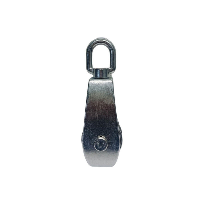 4 Pcs Marine Stainless Steel T304 2" Sheave Snatch Block 3/8" Rope 1,200 Lbs WLL