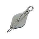 Marine Stainless Steel T304 Swivel Eye Block 5" Sheave 3/4" Rope 2,000 Lbs WLL