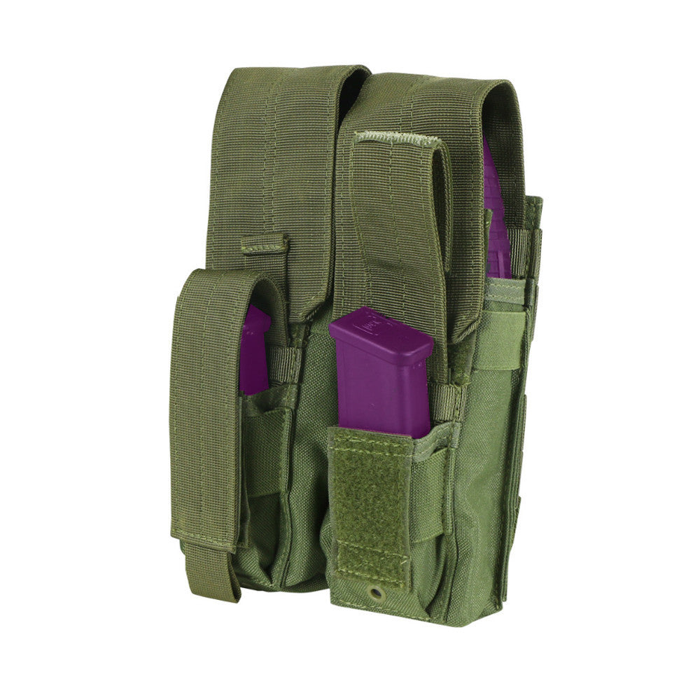 Molle Tactical PALS Double Kangaroo Magazine Mag Pouch
