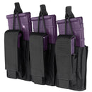 5.56/.223 Molle Pals Tactical Open Top Triple Kangaroo Pouch GENII