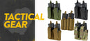 GenII 5.56/.223 Molle Pals Tactical Open Top Double Kangaroo Pouch