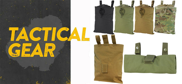 Molle PALS Tactical Foldable Recovery Pouch Carrying Case Mag Dump Holder