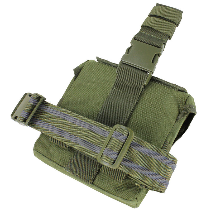 Molle Tactical Drop Leg Dump Pouch SWAT Thigh Leg Rig Mag Dump Holster