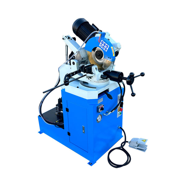 Semi-Automatic Hydraulic 4HP 12.5" Cold Cut Saw Swivel 2-Speed Circular Coldsaw Metal Cutting 220v 3 PHASE