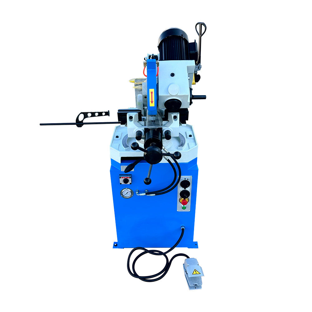 Semi-Automatic Hydraulic 4HP 12.5" Cold Cut Saw Swivel 2-Speed Circular Coldsaw Metal Cutting 220v 3 PHASE