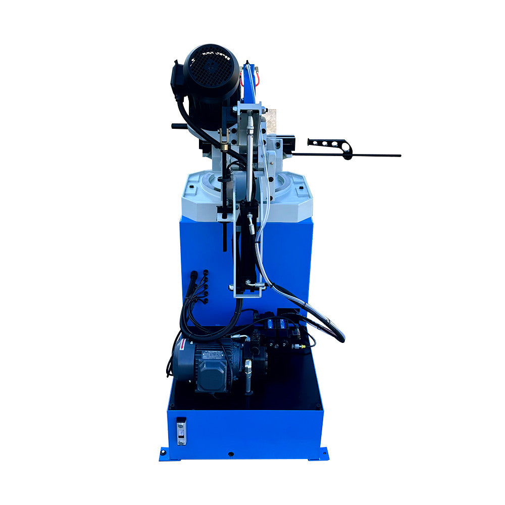 Semi-Automatic Hydraulic 4HP 12.5" Cold Cut Saw Swivel 2-Speed Circular Coldsaw Metal Cutting 220v 3 PHASE