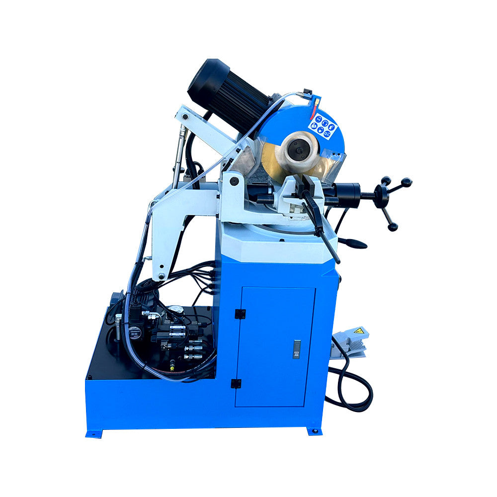Semi-Automatic Hydraulic 4HP 12.5" Cold Cut Saw Swivel 2-Speed Circular Coldsaw Metal Cutting 220v 3 PHASE