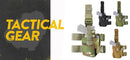 Tactical Drop Leg Holster With Mag Pouch