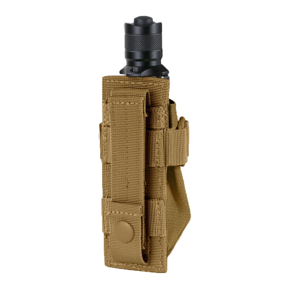 MOLLE Belt Carabiner Multi Purpose Tool Utility Flashlight Pouch