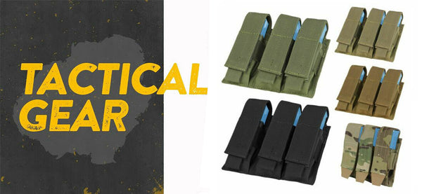 Tactical Molle Triple Multi-Purpose Modular Mag Pouch
