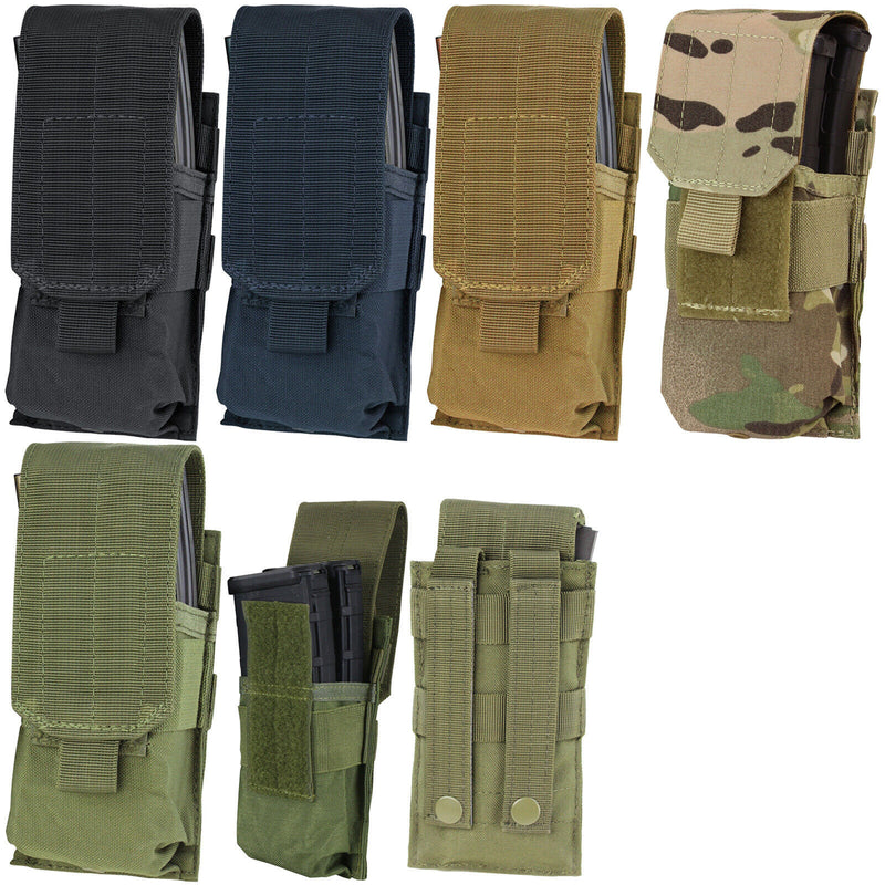 Tactical MOLLE PALS Modular Closed Top Single Magazine Pouch