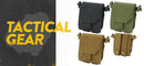Modular MOLLE Hook Loop Magazine Micro Dump Bungee Retention Pouch