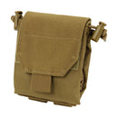 Modular MOLLE Hook Loop Magazine Micro Dump Bungee Retention Pouch