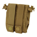 Modular MOLLE Hook Loop Magazine Micro Dump Bungee Retention Pouch