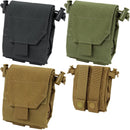 Modular MOLLE Hook Loop Magazine Micro Dump Bungee Retention Pouch