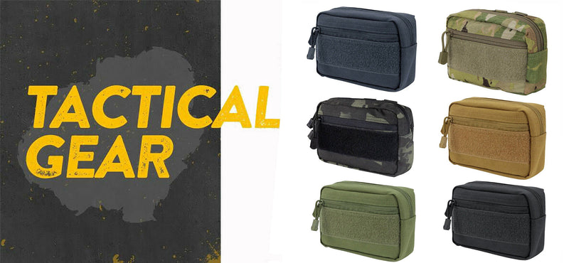 MOLLE PALS Tactical Compact Utility Tool Hook Loop Panel Pouch