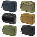 MOLLE PALS Tactical Compact Utility Tool Hook Loop Panel Pouch