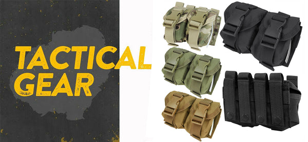 Tactical Double Shell Utility Tool Nylon Closed Top Buckle Pouch