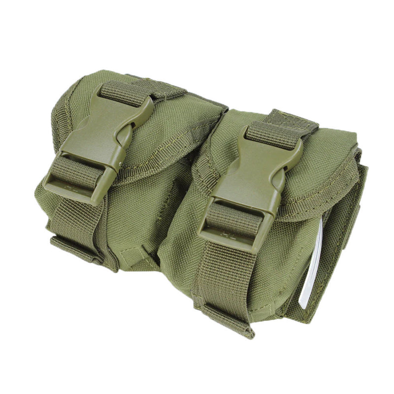 Tactical Double Shell Utility Tool Nylon Closed Top Buckle Pouch