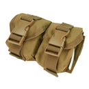 Tactical Double Shell Utility Tool Nylon Closed Top Buckle Pouch