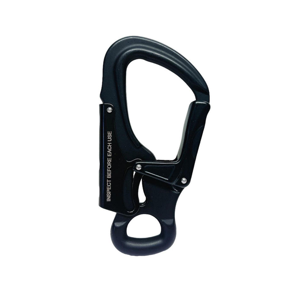 4 Pcs Aluminum Alloy Forged Snap Auto Locking Carabiner 32KN Climbing Snap Lock