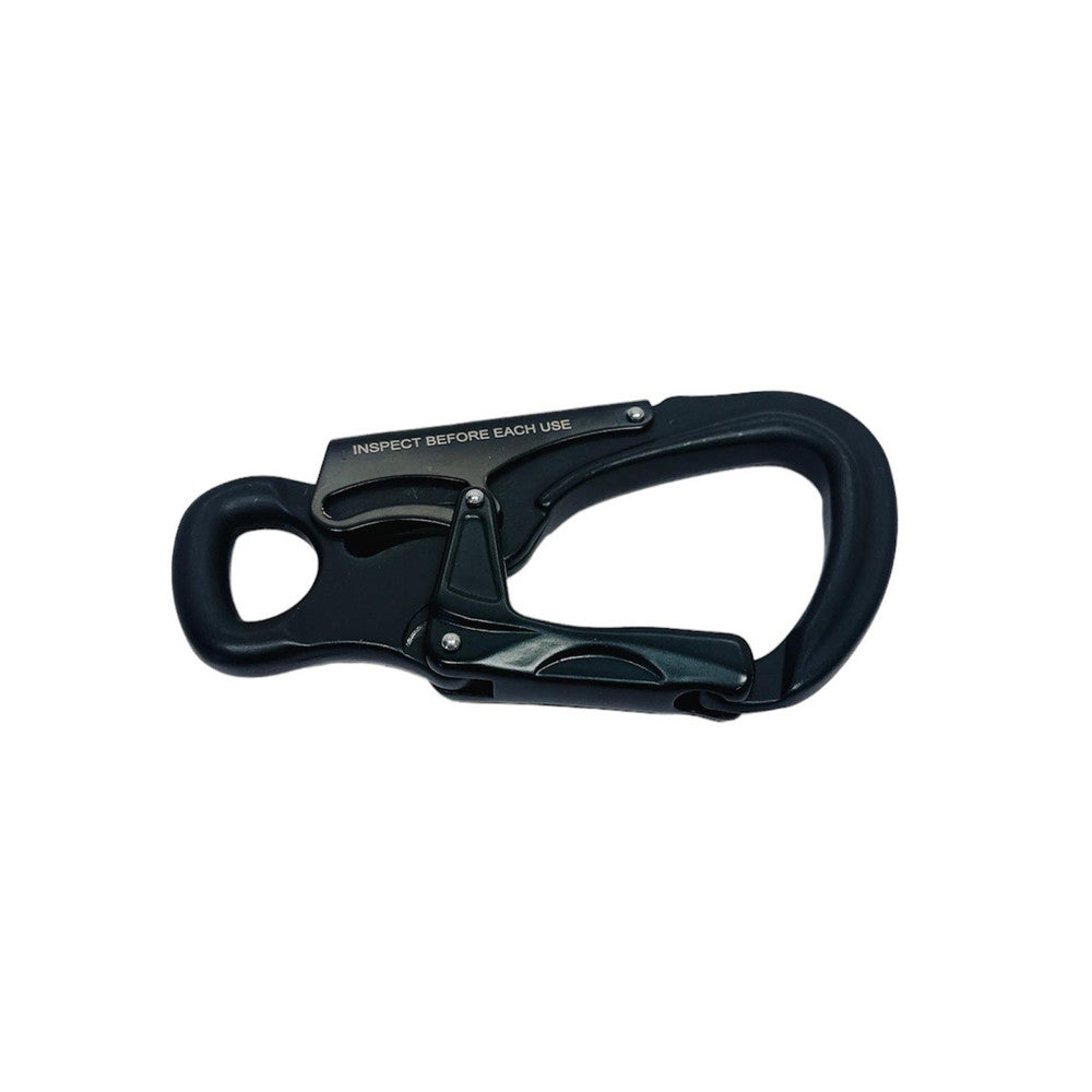 4 Pcs Aluminum Alloy Forged Snap Auto Locking Carabiner 32KN Climbing Snap Lock