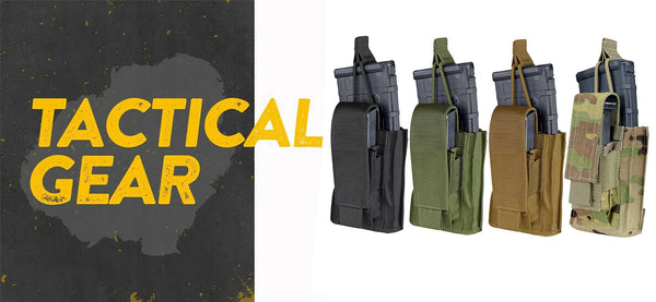 Molle Tactical Single Kangaroo Mag Pouch Gen II Bungee Open Top