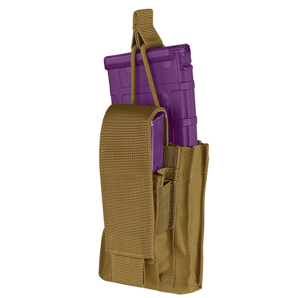 Molle Tactical Single Kangaroo Mag Pouch Gen II Bungee Open Top