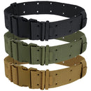 GI Military Style Belt 2.25" Adjustable One Size Modular Nylon Belt