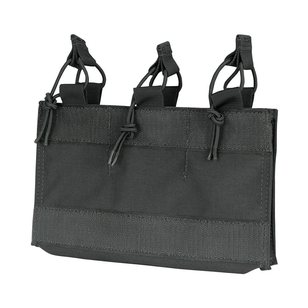Hook Loop Bungee Open Top Triple 5.56/.223 Mag Pouch Insert