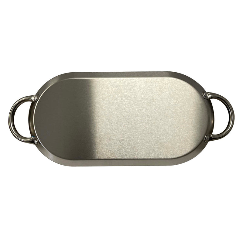 ROUND, OVAL Stainless Steel Serving Tray Tortilla Warmer