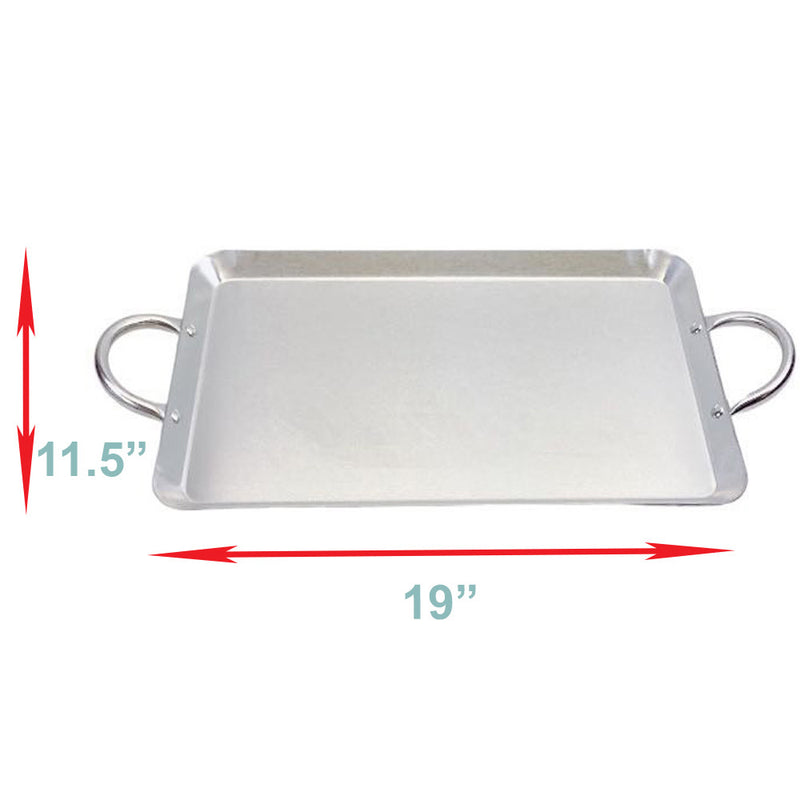 Stainless Steel Rectangular and Round Tray Tortilla Warmer