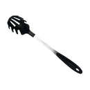 Black Nylon Stainless Steel Slotted Spatula, Slotted Spoon, Pasta Server, Ladle