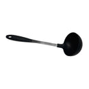 Black Nylon Stainless Steel Slotted Spatula, Slotted Spoon, Pasta Server, Ladle